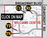 William Centre Map